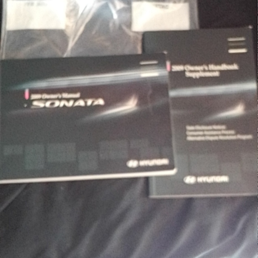 Hyundai sonata owners manuals